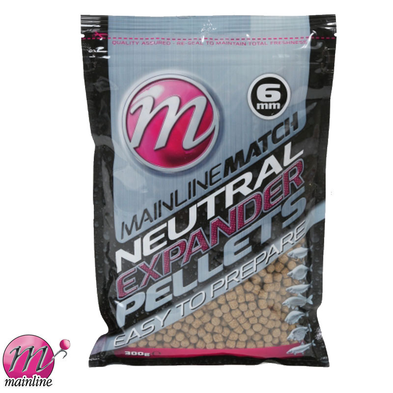 Mainline Match Neutral Expander Pellets 300 Gram Beter Vissen